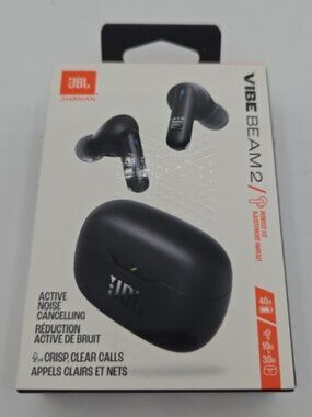 JBL Vibe Beam 2 Wireless Earbuds NWT